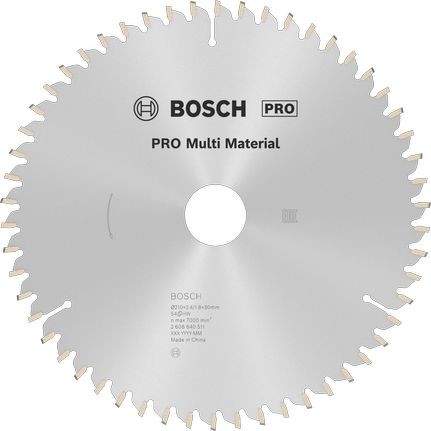 Piła tarczowa PRO Multi Material 210x30 54Z - BOSCH