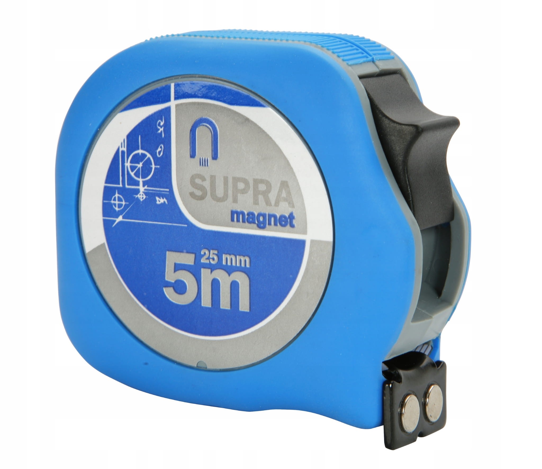 PRZYMIAR ZWIJANY METRIE 5M/25mm z magnesem