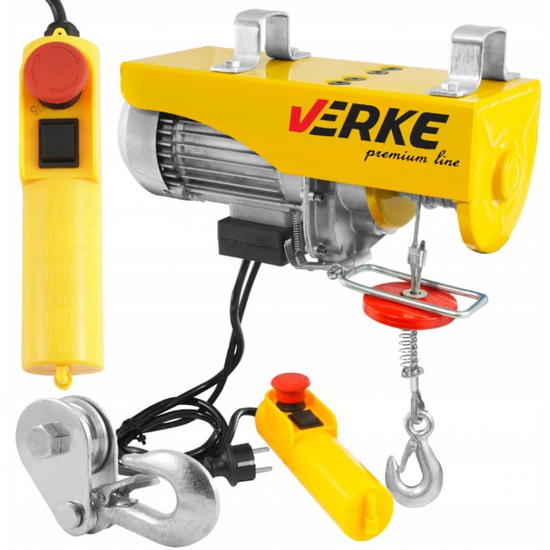 Wyciągarka elektryczna linowa  300/600 kg - VERKE