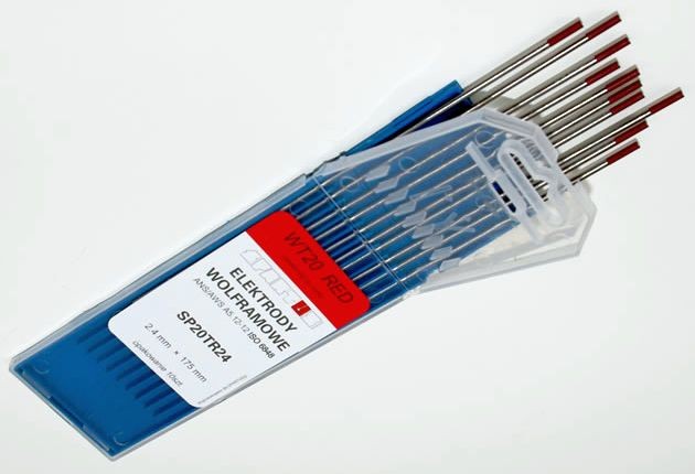 Elektroda wolframowa WT20 RED 3.2mm - SPARTUS
