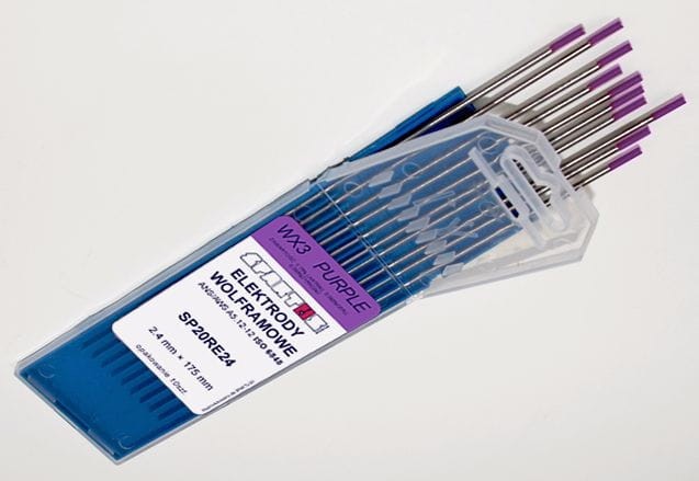 Elektroda wolframowa WX3 PURPLE 2.0mm - SPARTUS