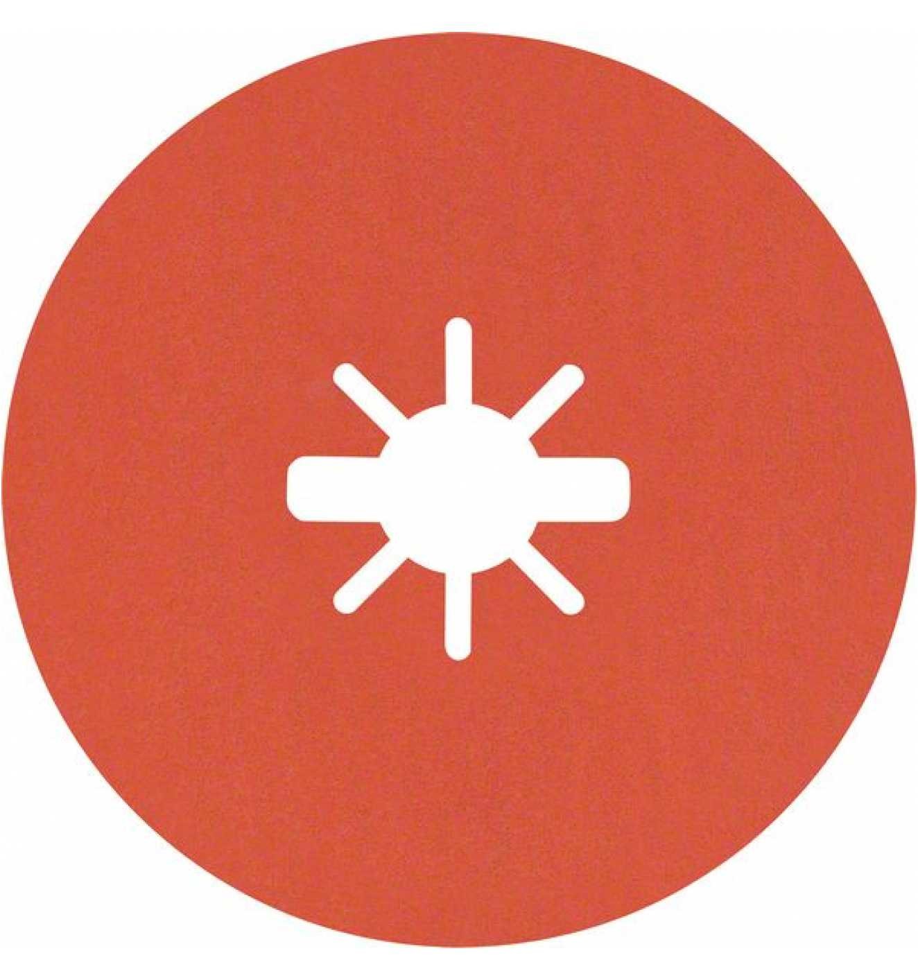 Tarcza szlifierska PRISMA CERAMIC 125mm R782 gr.120 - BOSCH