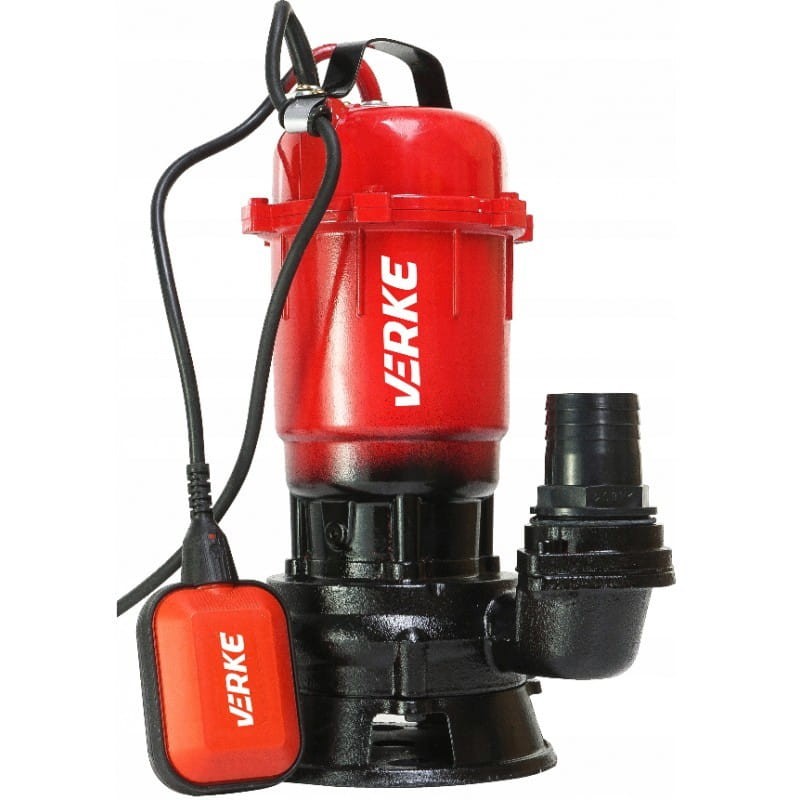 Pompa do wody brudnej z pływakiem 0.75kW 2" - VERKE