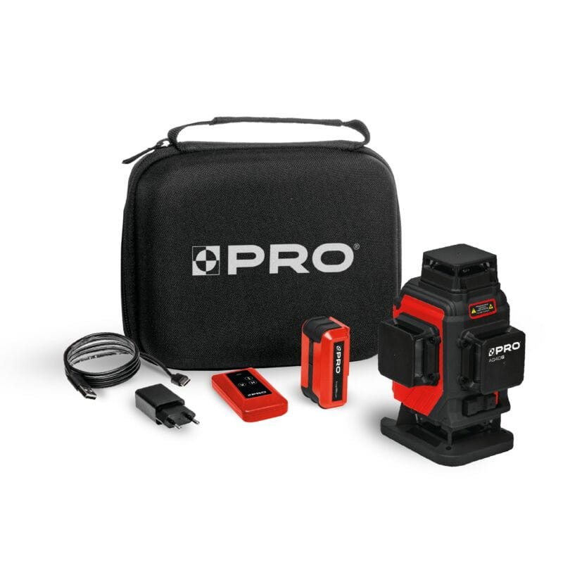 Laser krzyżowy AQ4DG + ADAPTER 5/8-1/4" - PRO