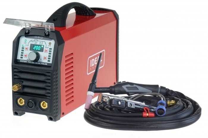 Spawarka EXPERT TIG 220 AC/DC Pulse + Zest. TIG - IDEAL