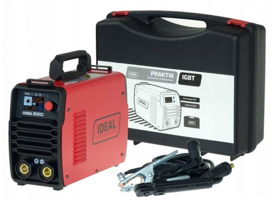 Spawarka PRAKTIK 220 LCD Synergy MMA/TIG - IDEAL