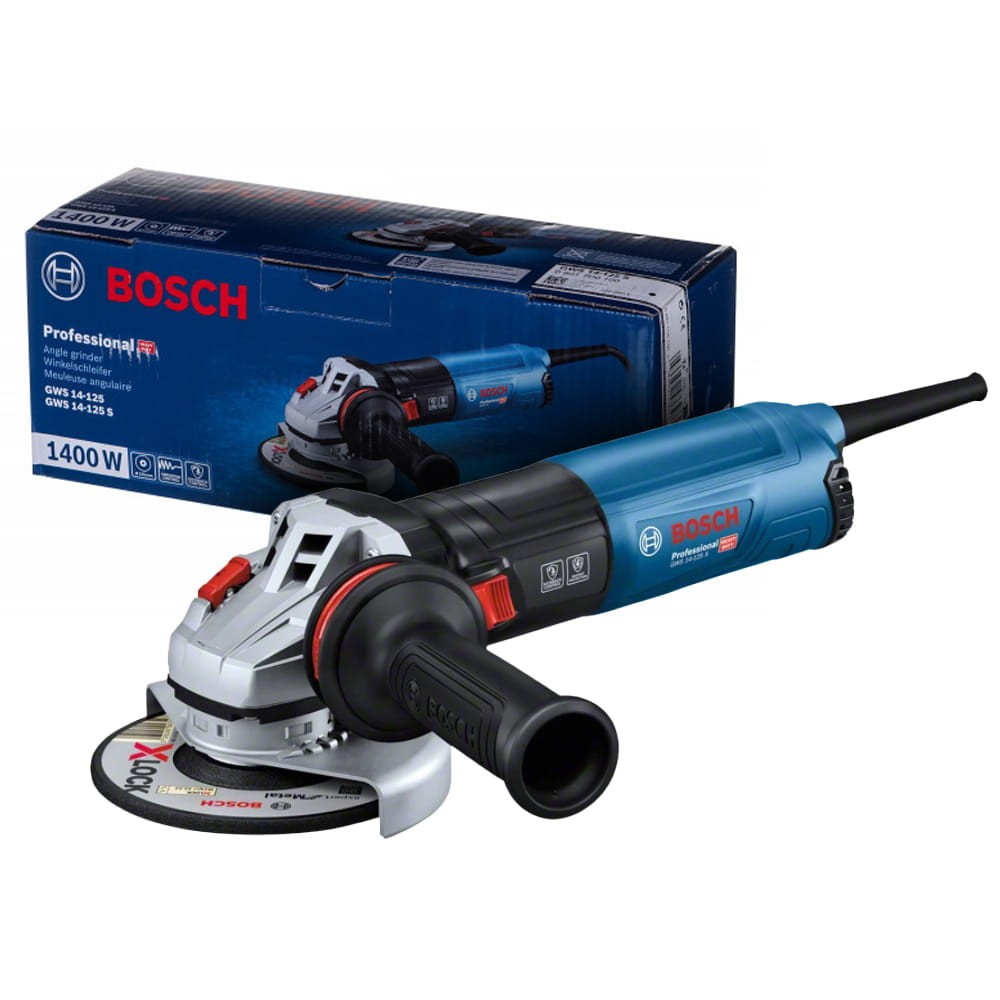 Szlifierka kątowa GWS 14-125 S Professional - BOSCH