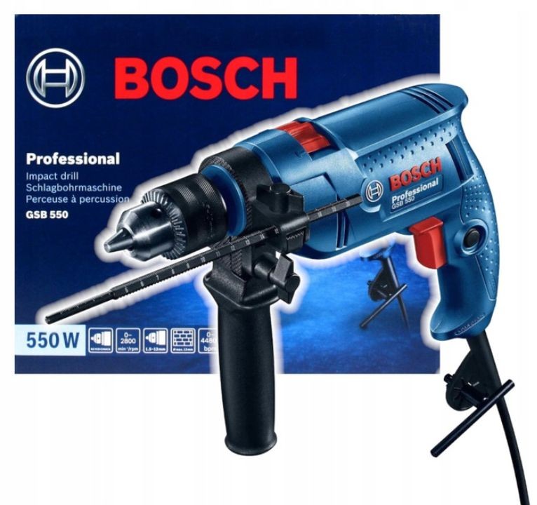 Wiertarka udarowa GSB 550 Professional - BOSCH