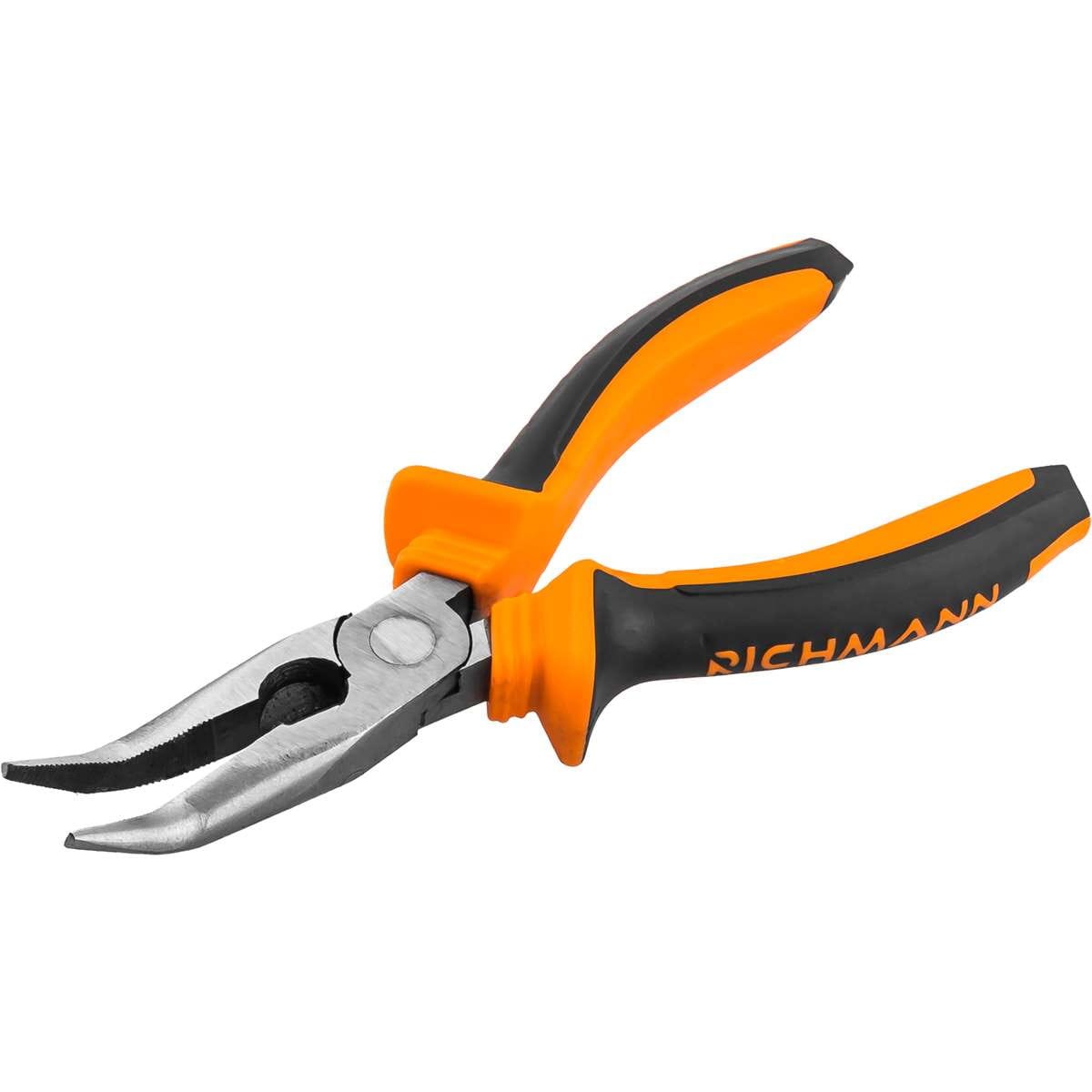 Szczypce półokrągłe wygięte 160mm - RICHMANN