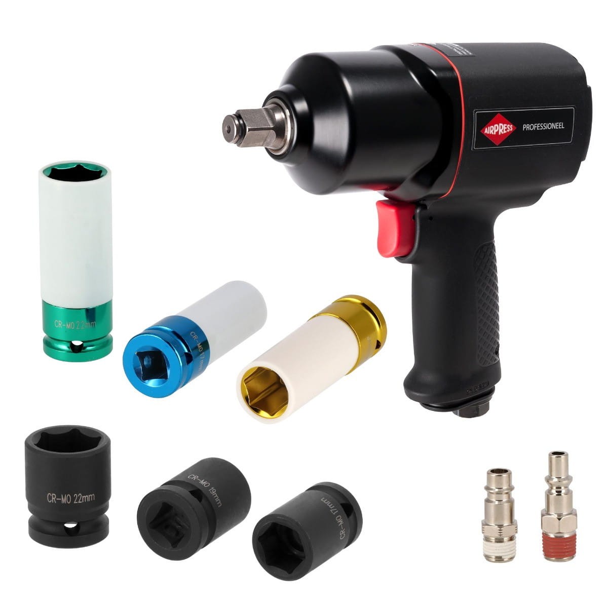 Klucz udarowy pneumatyczny 1/2" - AIRPRESS