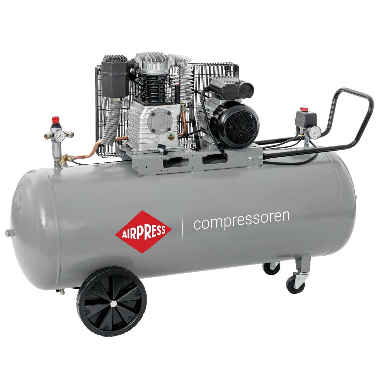 Kompresor dwutłokowy HL 425-200 Pro - AIRPRESS