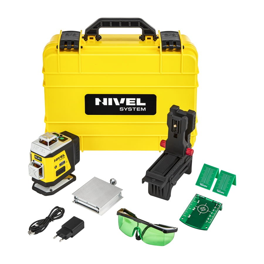 Laser krzyżowy CL4G + SJJ-M1 lub LP36 - NIVEL