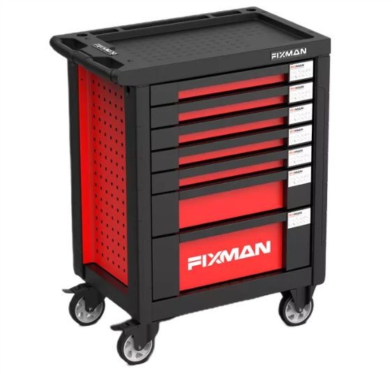 Wózek narzędziowy 7 szuflad 230 el. - FIXMAN