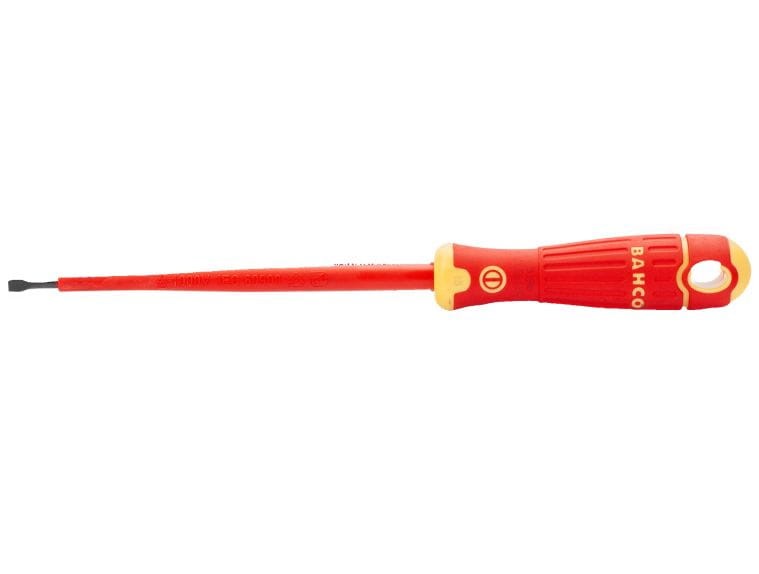 Wkrętak izolowany VDE płaski 3.0x0.5x100mm FIT - BAHCO