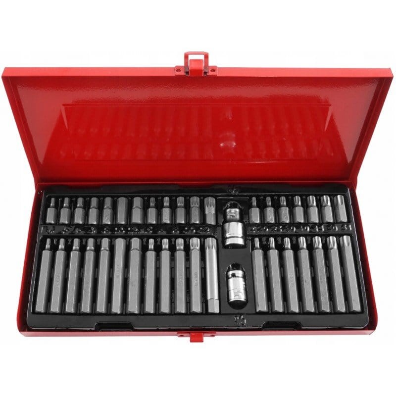 Klucze wpustowe Imbus Torx Spline 40 szt. - VERKE