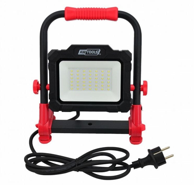 Reflektor składany LED 2850lm IP65 30W - AW TOOLS