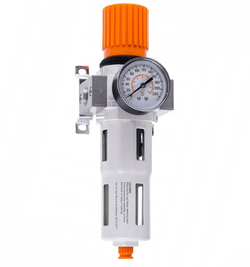 Filtroreduktor powietrza + odwadniacz 1/2" - HF PNEUMATICS