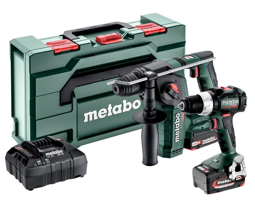 Zestaw  BS 18 LT BL + BH 18 LTX BL16 - METABO