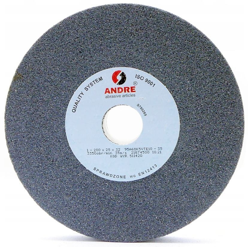 Kamień szlifierski 200x25x32mm 95A60K5VTE10 - ANDRE
