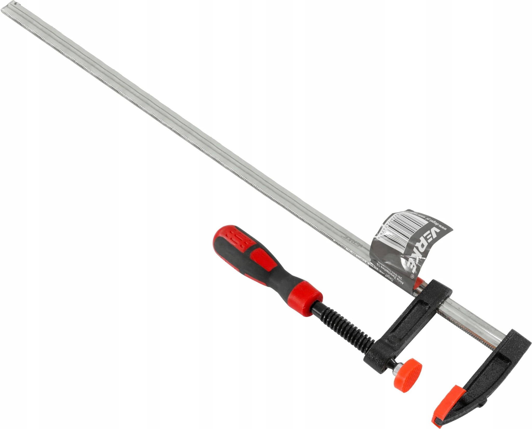 Ścisk stolarski śrubowy Typ F 800x120 mm - VERKE
