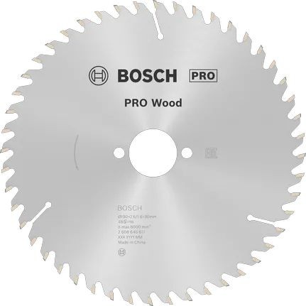 Piła tarczowa PRO WOOD 190x30 48Z - BOSCH
